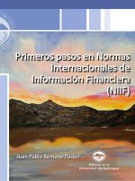 Primeros pasos en Normas Internacionales de Información Financiera (NIIF)